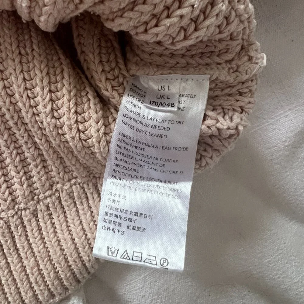 Free People Emmy Mock Neck Ribbed Sweater